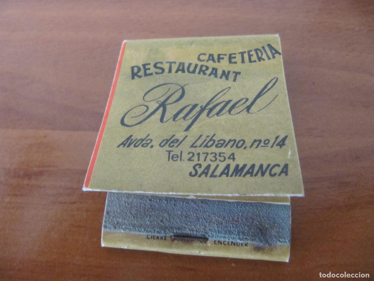 Cajas de cerillas: CAFETERIA RESTAURANT RAFAEL SALAMANCA - Foto 1