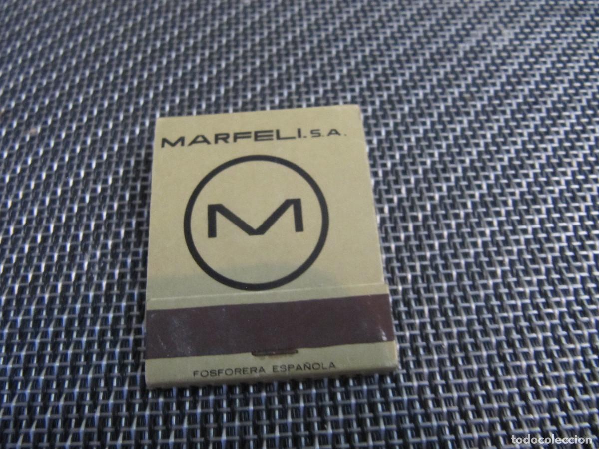 Cajas de cerillas: MARFELI S.A. CERILLAS COMPLETA - Foto 1
