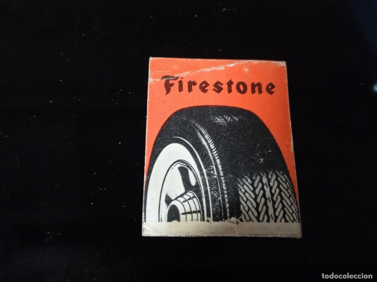 Cajas de cerillas: CAJA DE CERILLAS FIRESTONE - Foto 1