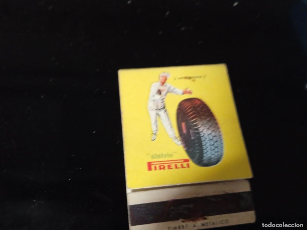 Cajas de cerillas: CAJA DE CERILLAS PIRELLI - Foto 1