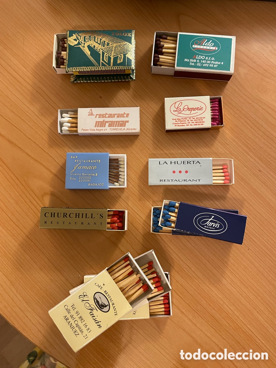 Cajas de cerillas: GRAN LOTE DE CAJAS DE CERILLAS - Foto 3