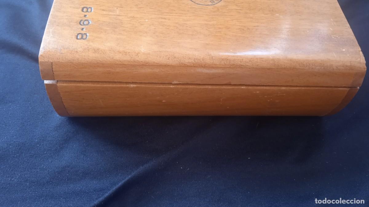 Cajas de cerillas: Caja madera puros Partagas. - Foto 5
