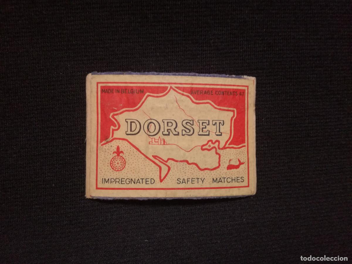 Bo&icirc;tes d'Allumettes: DORSET, BELGICA - CAJA DE MADERA DE CERILLAS FOSFOROS