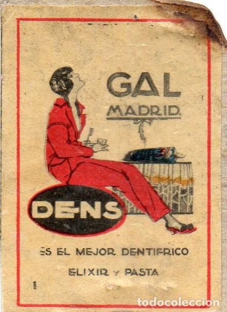 Cajas de cerillas: Caja de cerillas panel con anuncio de &eacute;poca - Foto 1