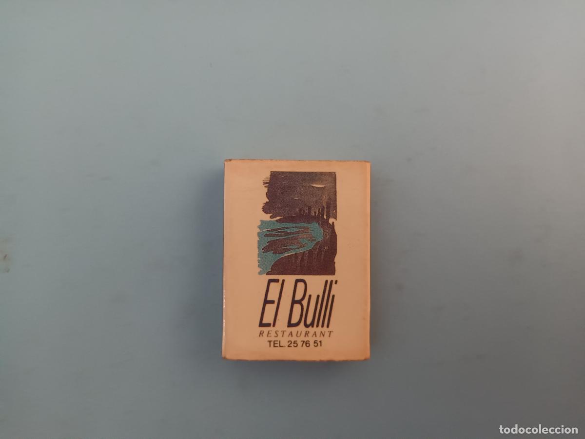 Matchboxes: FERRAN ADRI&Agrave; CERILLAS PUBLICIDAD RESTAURANTE EL BULLI. ACEPTAMOS AMERICAN EXPRESS