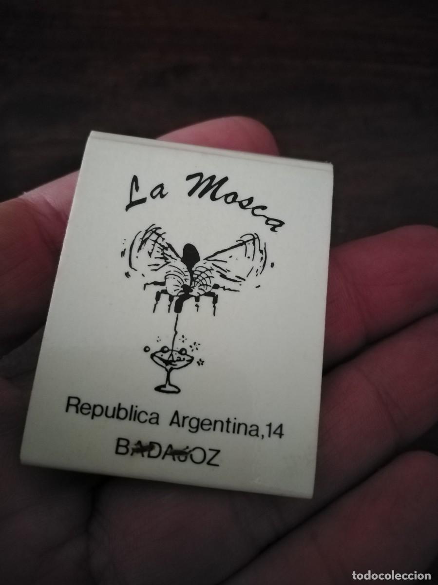 Cajas de cerillas: Caja de cerillas Bar la Mosca, Badajoz. - Foto 4