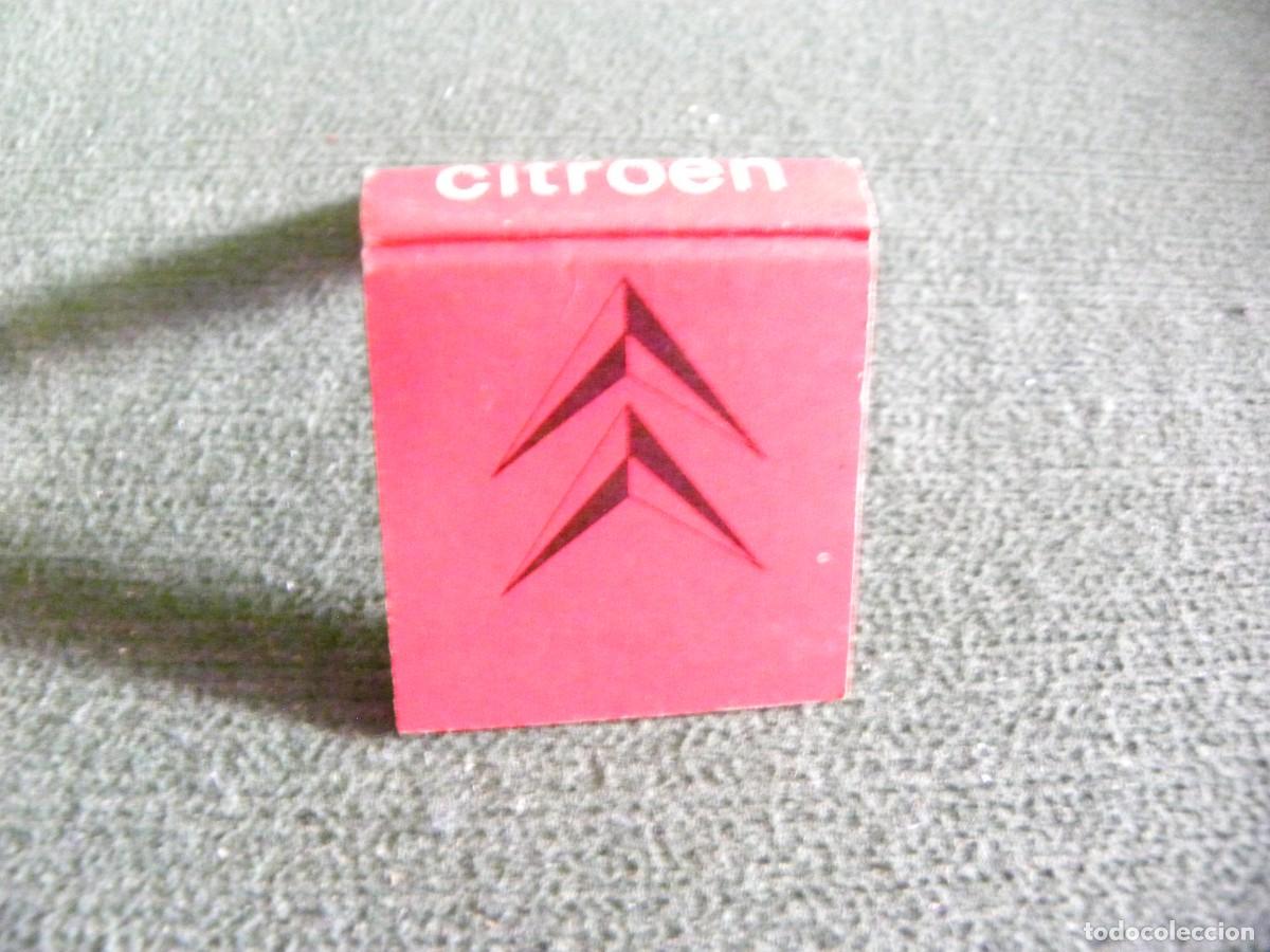 Cajas de cerillas: ANTIGUA CAJA CERILLAS ECEIZA Y TABOADA-CITROEN-BILBAO - Foto 1