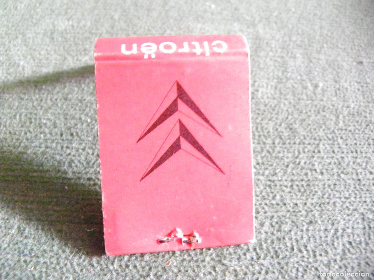 Cajas de cerillas: ANTIGUA CAJA CERILLAS ECEIZA Y TABOADA-CITROEN-BILBAO - Foto 2