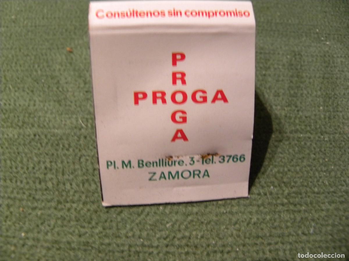 Bo&icirc;tes d'Allumettes: ANTIGUA CAJA DE CERILLAS PIENSOS BIONA-PROGA-ZAMORA