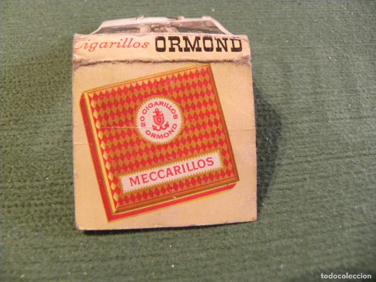 Cajas de cerillas: ANTIGUA CAJA DE CERILLAS CIGARRILLOS ORMOND - Foto 1