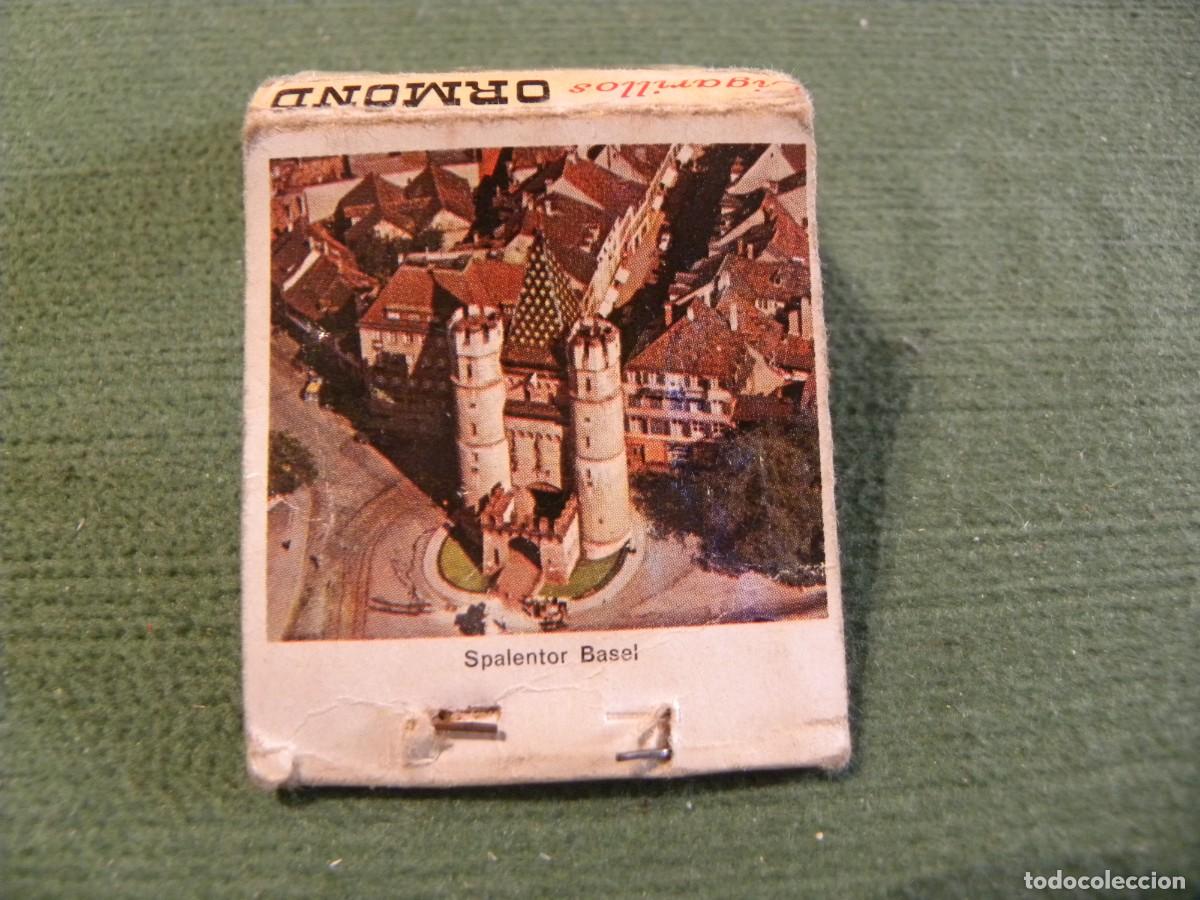 Cajas de cerillas: ANTIGUA CAJA DE CERILLAS CIGARRILLOS ORMOND - Foto 2