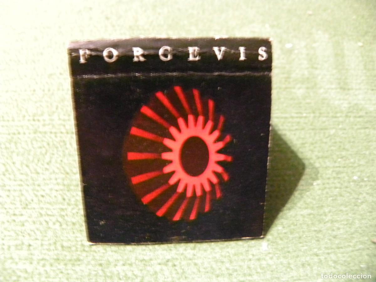 Cajas de cerillas: ANTIGUA CAJA DE CERILLAS FORGEVIS - Foto 1
