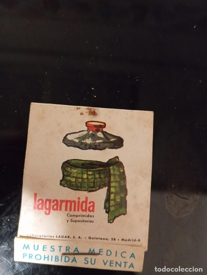 Cajas de cerillas: CAJA DE CERILLAS LAGARMIDA MADRID - Foto 1