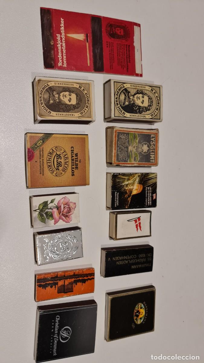 Cajas de cerillas: 13 cajas de cerillas de Dinamarca - Foto 1