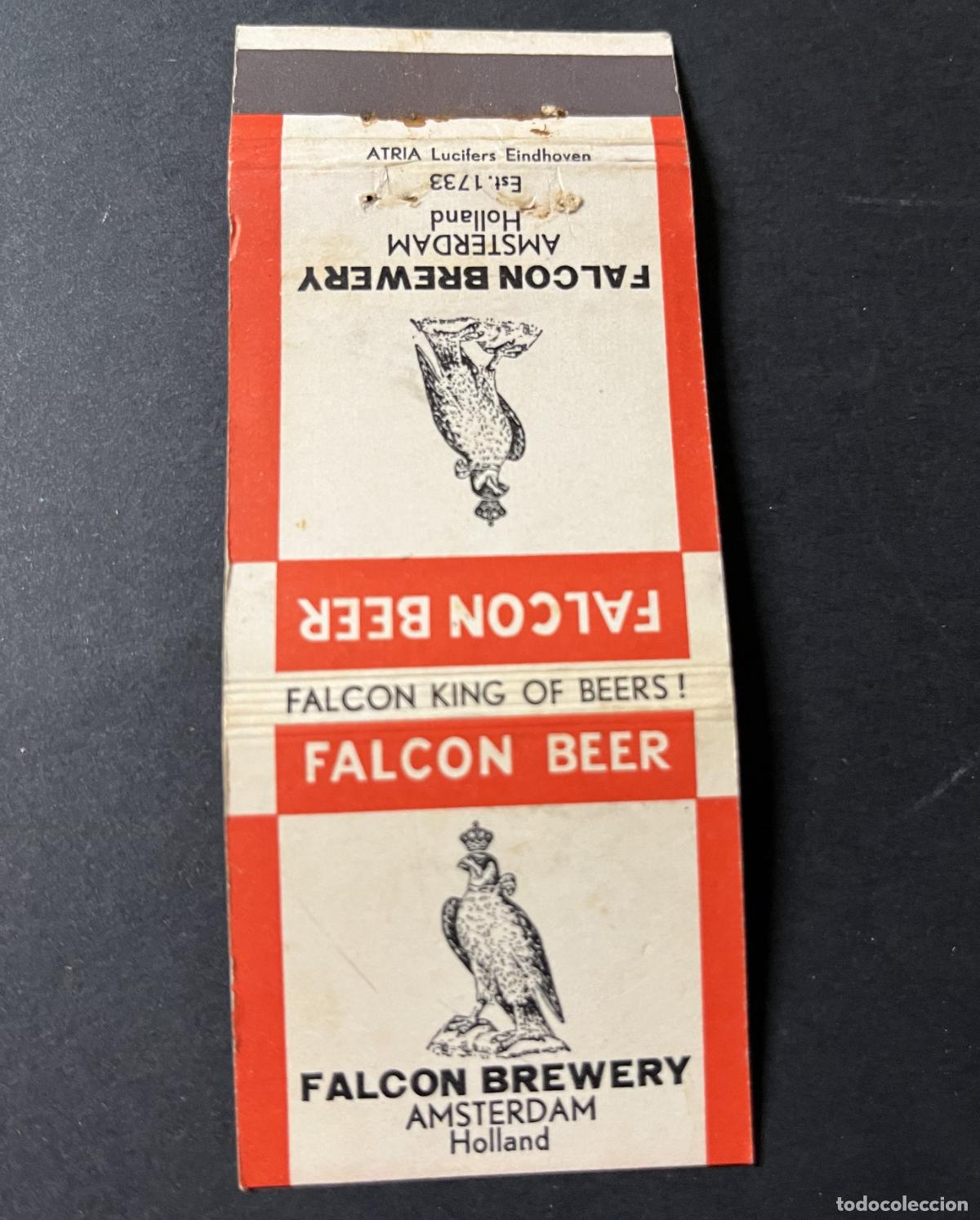 Cajas de cerillas: Falcon Beer Atria Amsterdam - Foto 1