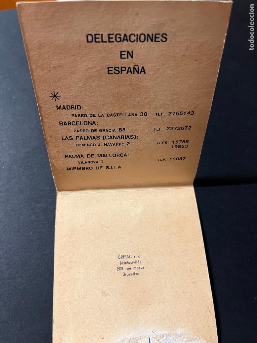 Cajas de cerillas: Spantax Delegaciones en Espa&ntilde;a - Foto 3