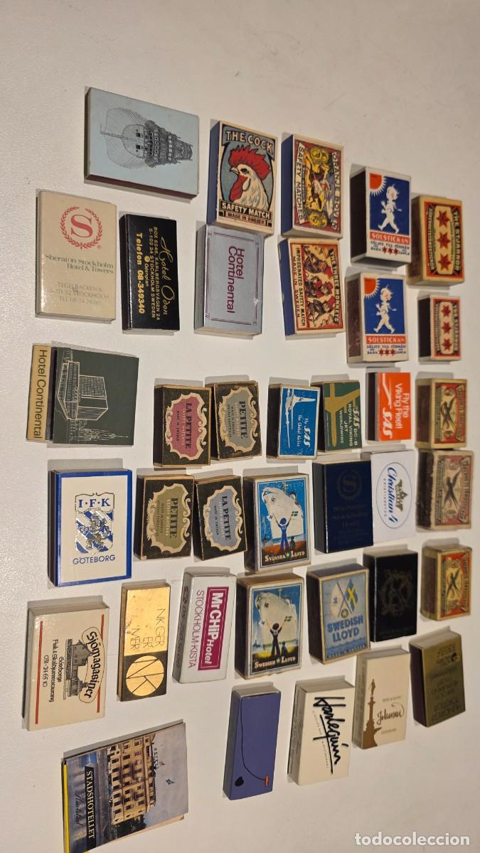 Cajas de cerillas: 37 cajas de cerillas de Suecia - Foto 1