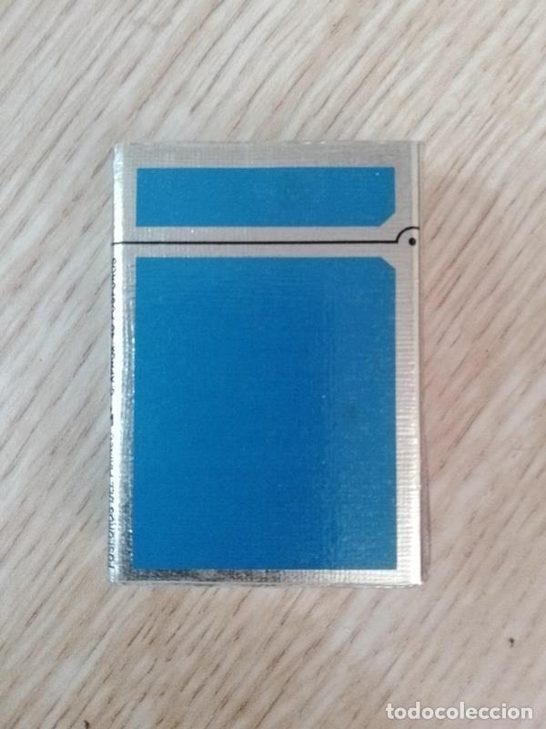 Cajas de cerillas: CAJA DE CERILLAS tipo mechero azul - Foto 2