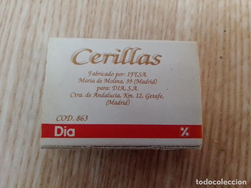 Cajas de cerillas: CAJA DE CERILLAS dia % cod 863 - Foto 2