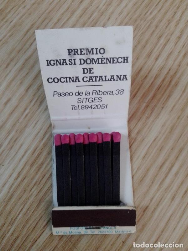 Cajas de cerillas: CAJA DE CERILLAS El Velero Sitges - Foto 2