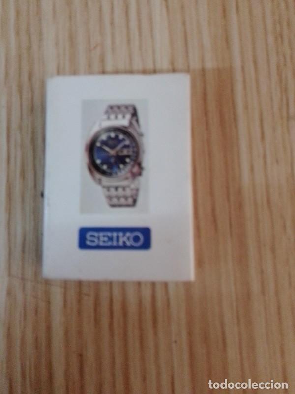 Cajas de cerillas: CAJA DE CERILLAS Seiko - Foto 2