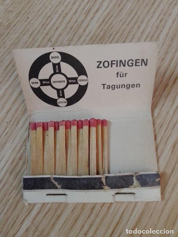 Cajas de cerillas: CAJA DE CERILLAS Zofingen - Foto 2