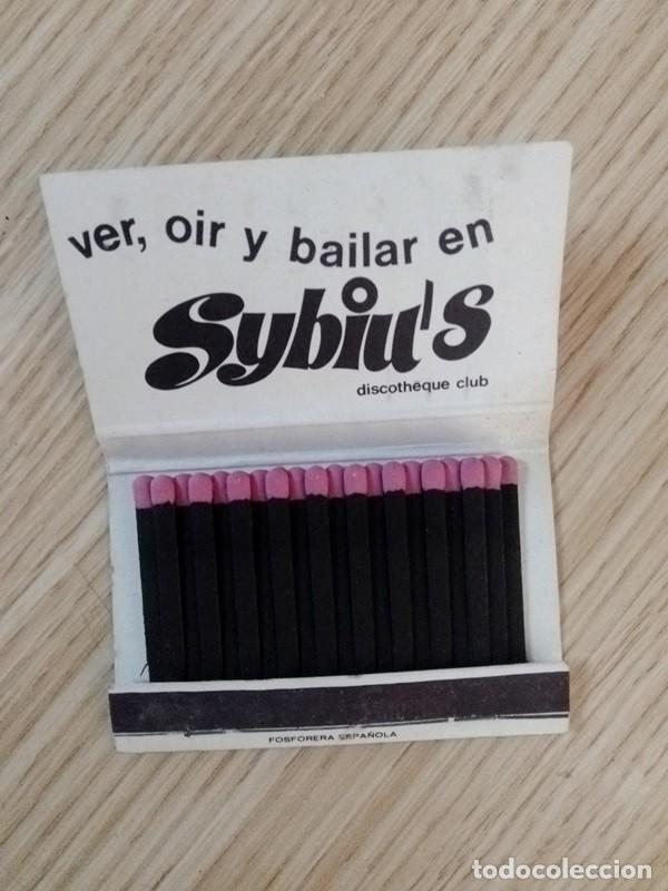 Cajas de cerillas: CAJA DE CERILLAS sybius Lloret de Mar - Foto 2