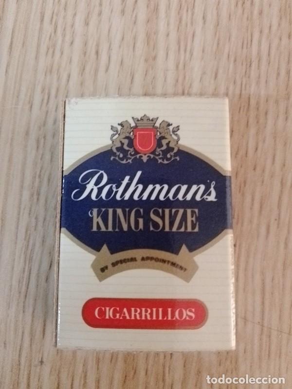Cajas de cerillas: CAJA DE CERILLAS Rothmans - Foto 2