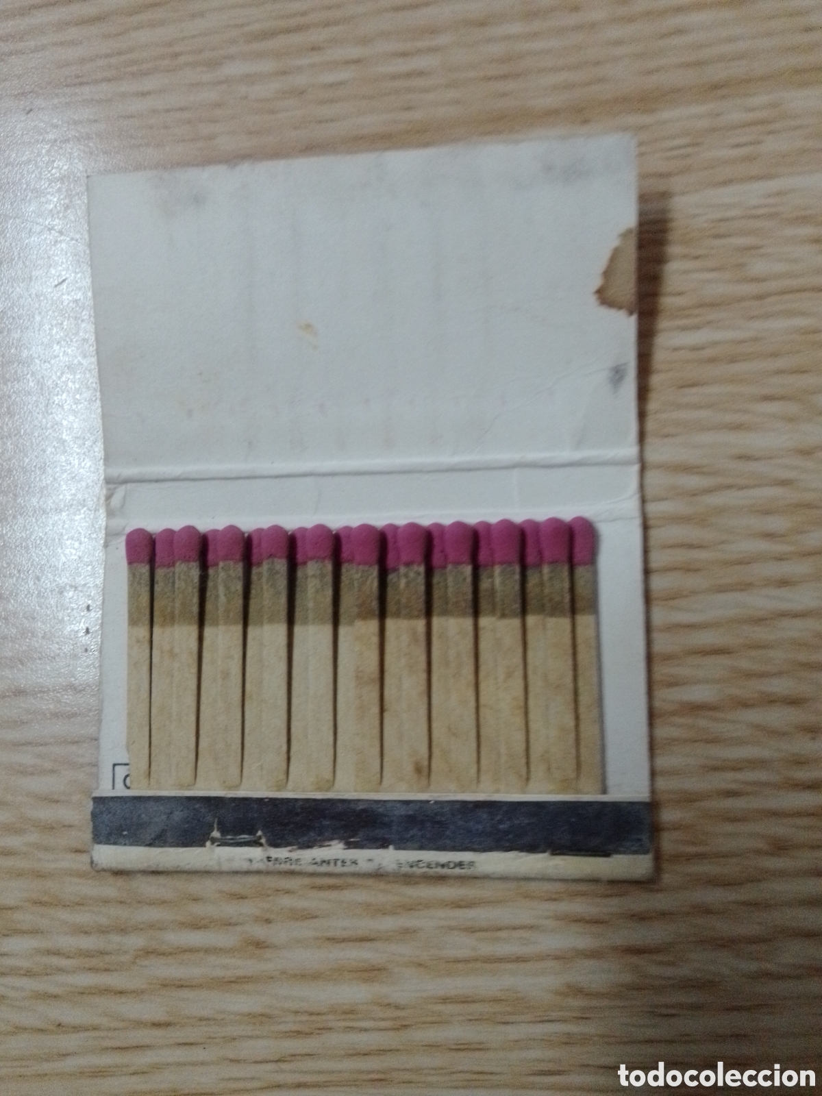 Cajas de cerillas: CAJA DE CERILLAS U.D.A Gramanet - Foto 2