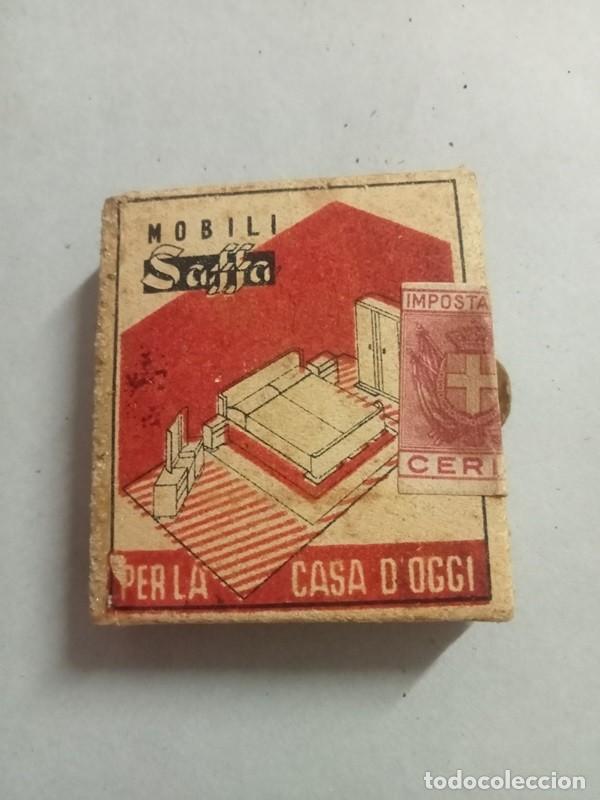 Cajas de cerillas: CAJA DE CERILLAS Mobili Saffa Milano - Foto 1