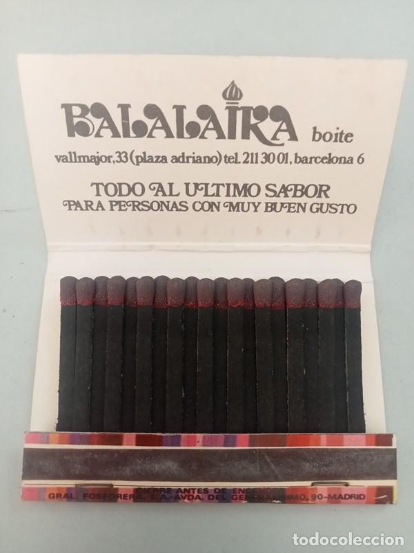 Cajas de cerillas: CAJA DE CERILLAS balalaika BCN - Foto 2