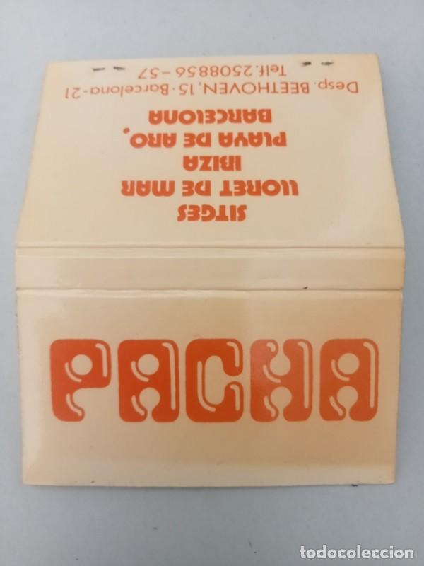Cajas de cerillas: CAJA DE CERILLAS Pacha BCN - Foto 1