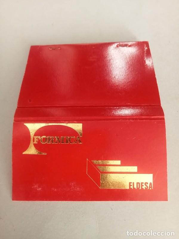 Cajas de cerillas: CAJA DE CERILLAS Formica Eldesa - Foto 1