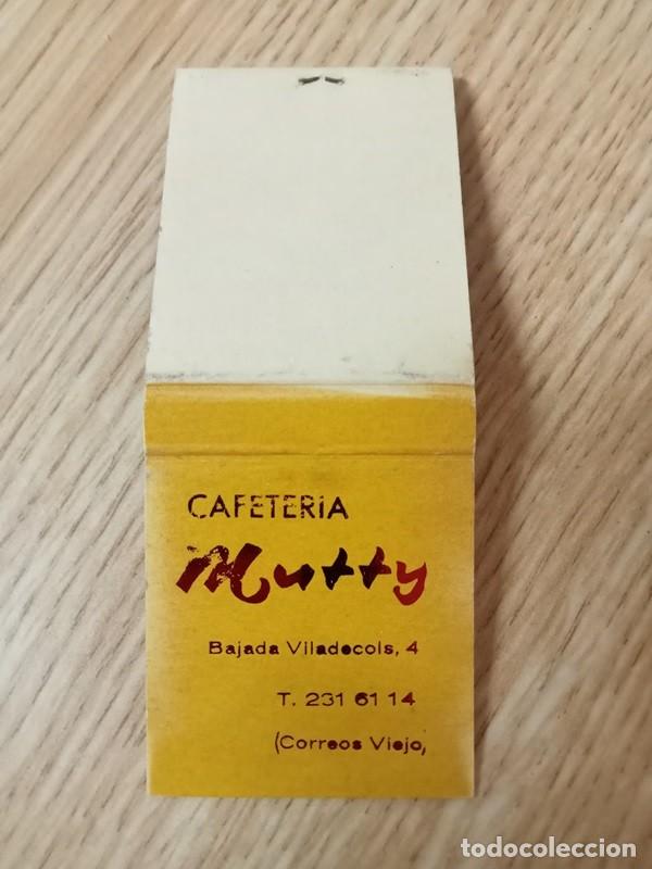 Cajas de cerillas: CAJA DE CERILLAS Cafeteria Mutty - Foto 1
