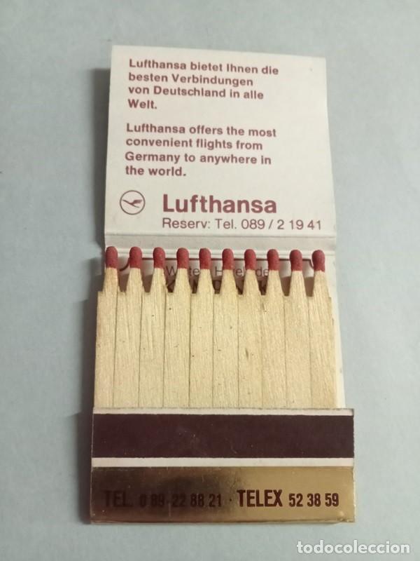 Cajas de cerillas: CAJA DE CERILLAS ein kempinski hotel M&uuml;nchen - Foto 2