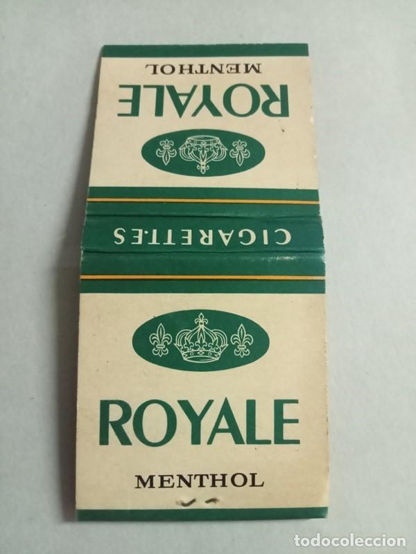 Cajas de cerillas: CAJA DE CERILLAS Royale Menthol - Foto 1