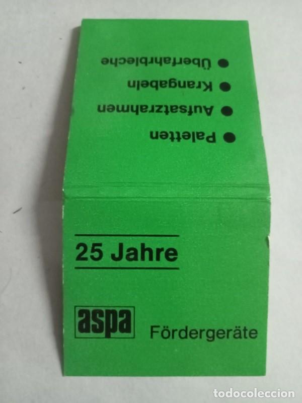 Cajas de cerillas: CAJA DE CERILLAS aspa F&ouml;rderger&auml;te - Foto 1