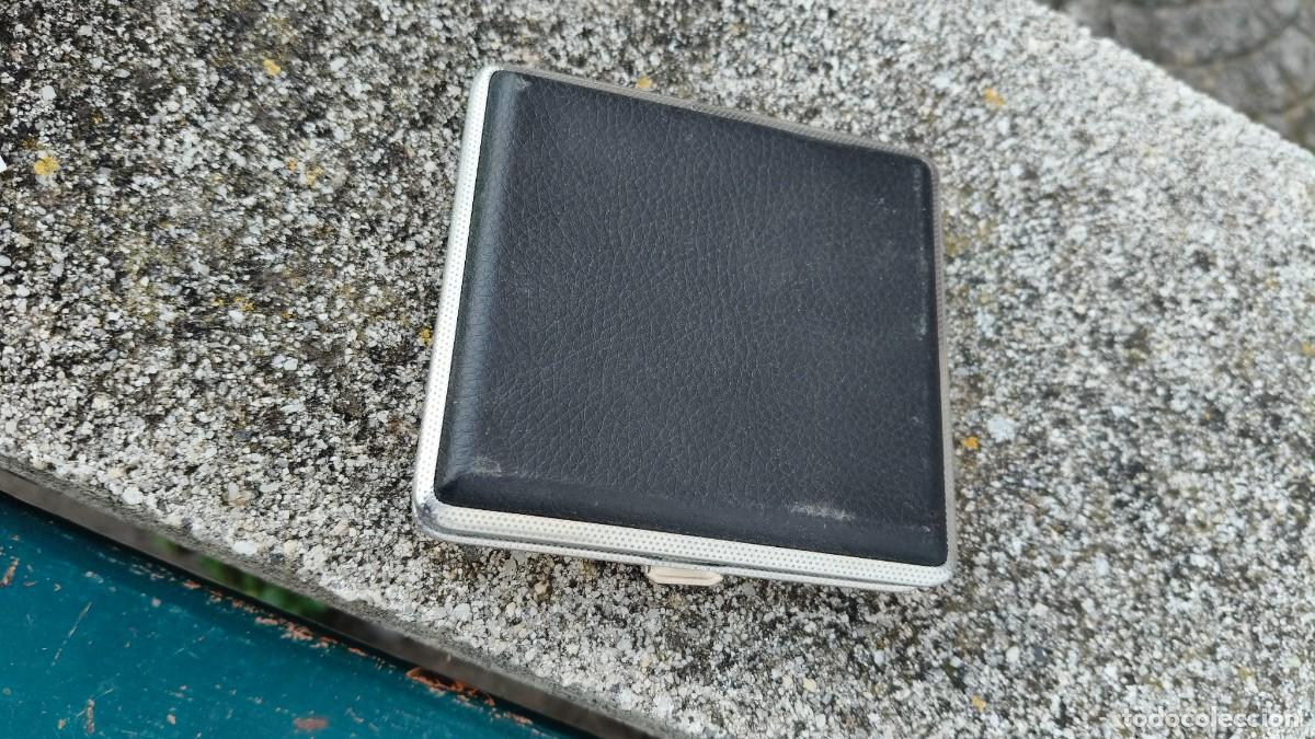 Cajas de cerillas: &Eacute;tui a cigarettes vintage banado de plata - Foto 1