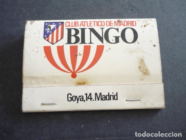 Cajas de cerillas: ATLETICO DE MADRID BINGO CERILLAS - Foto 2
