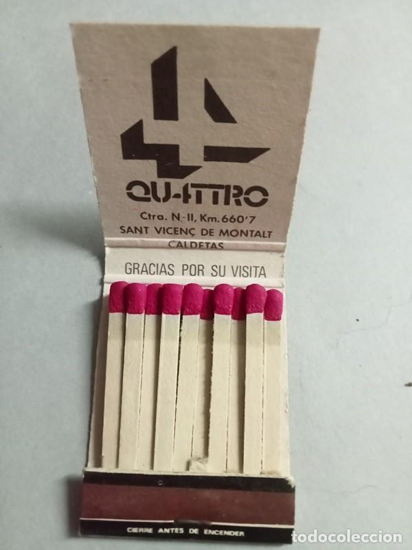Cajas de cerillas: CAJA DE CERILLAS cu4ttro - Foto 2