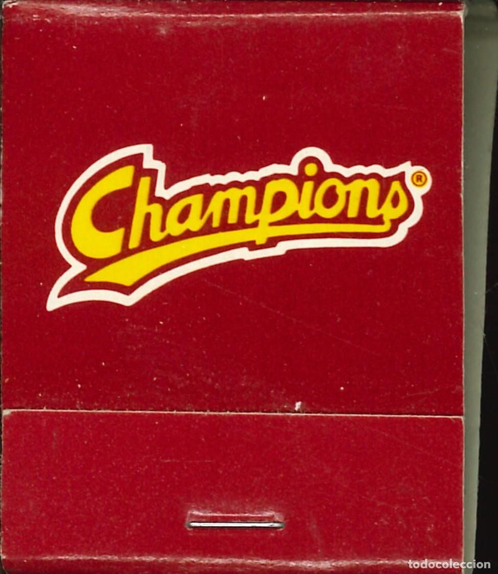 Cajas de cerillas: CAJA DE CERILLAS - 059 - CHAMPIONS - Foto 1