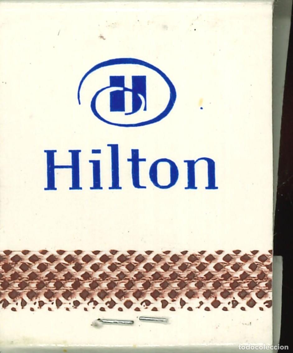 Cajas de cerillas: CAJA DE CERILLAS - 061 - HILTON - Foto 2