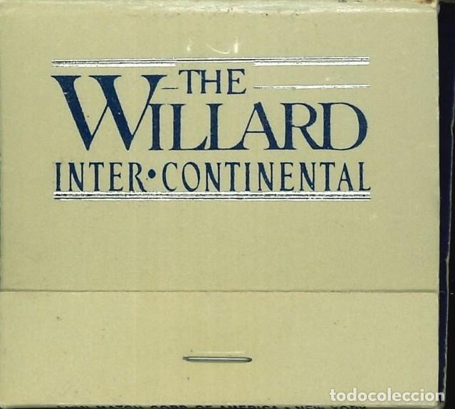 Cajas de cerillas: CAJA DE CERILLAS - 101 - THE WILLARD INTER-CONTINENTAL - Foto 1