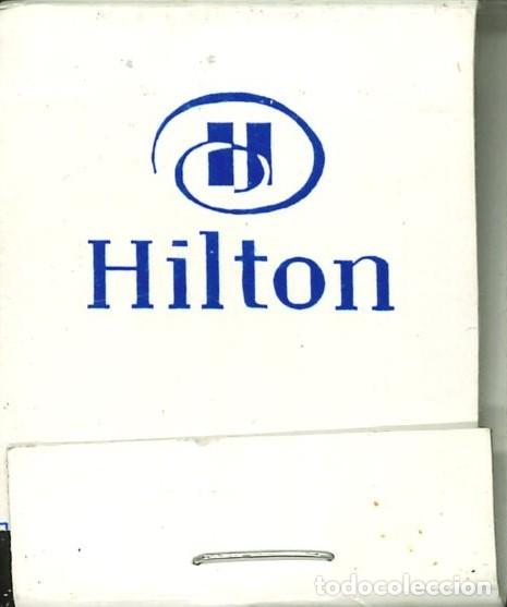 Cajas de cerillas: CAJA DE CERILLAS - 106 - HILTON - Foto 1