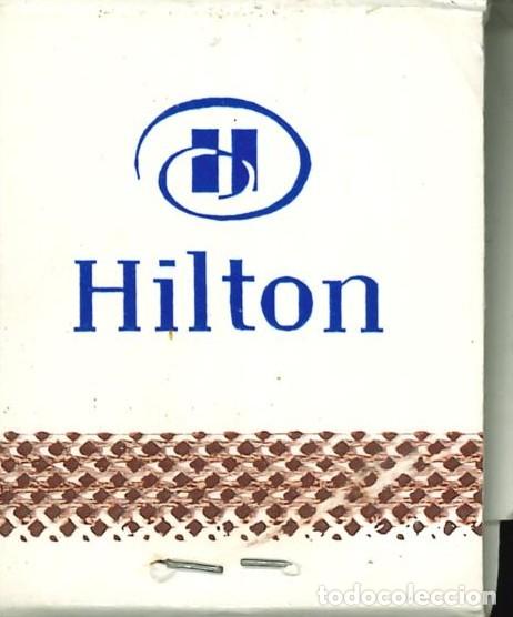 Cajas de cerillas: CAJA DE CERILLAS - 106 - HILTON - Foto 2