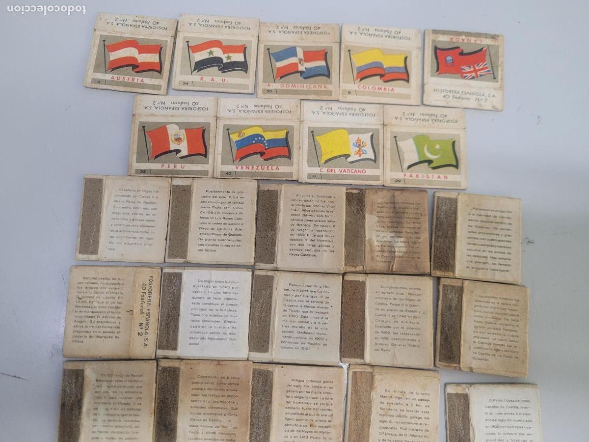 Cajas de cerillas: cajas de cerilas banderas - Foto 1