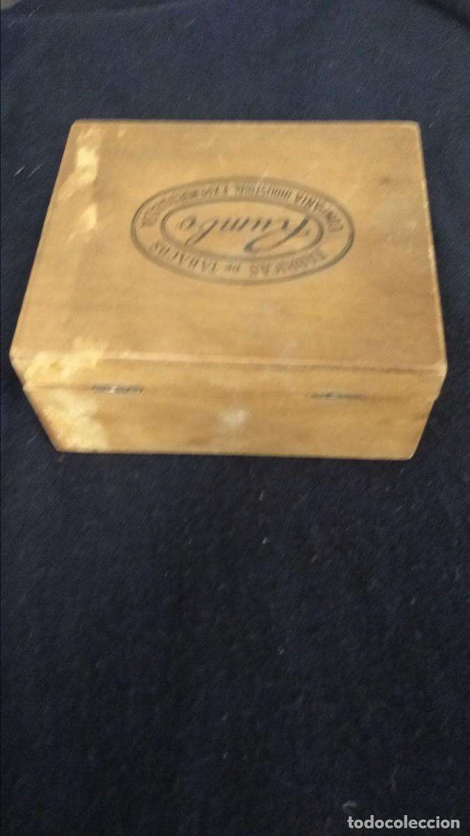Cajas de cerillas: Caja madera tabaco Rumbo - Foto 4