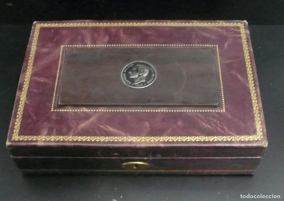 Cajas de cerillas: CAJA DE MADERA FORRADA - Foto 2