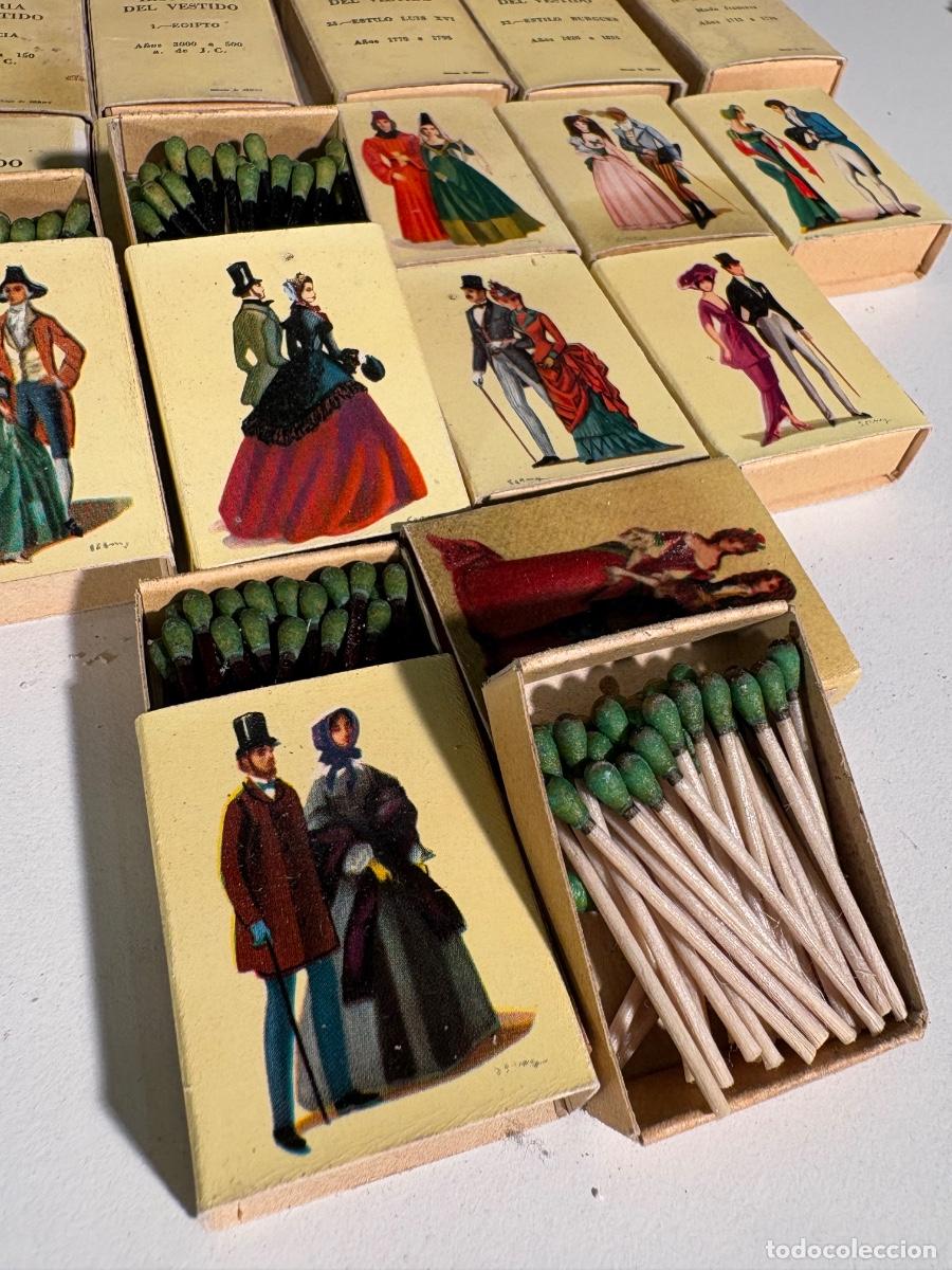 Cajas de cerillas: Colecci&oacute;n de cerillas con ilustraciones de moda - Foto 6