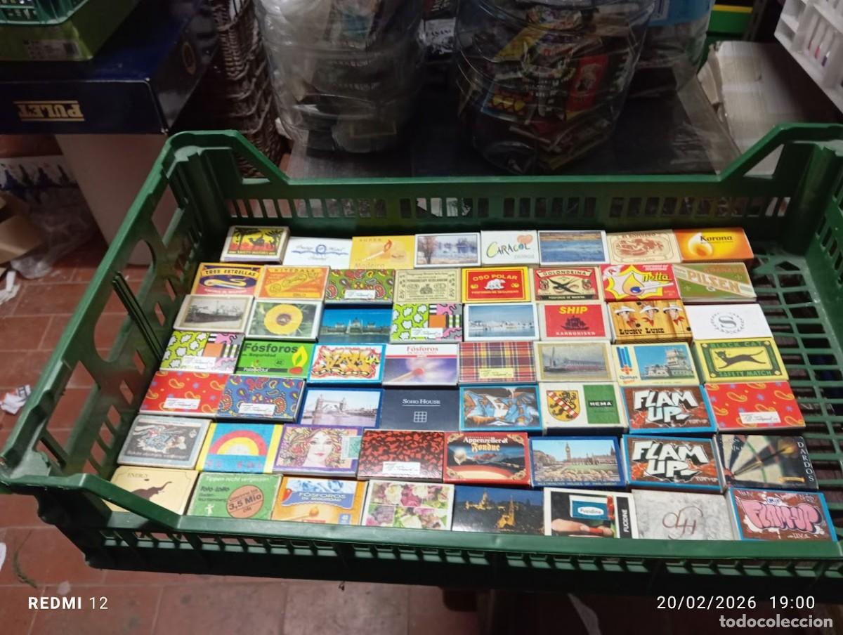 Cajas de cerillas: LOTE 123 CAJAS DE CERILLAS VARIADAS - Foto 1